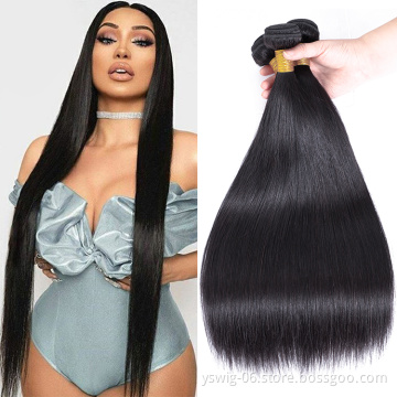Xuchang Factory price 10a unprocessed virgin brazilian hair bundle, brazilian cuticle aligned hair